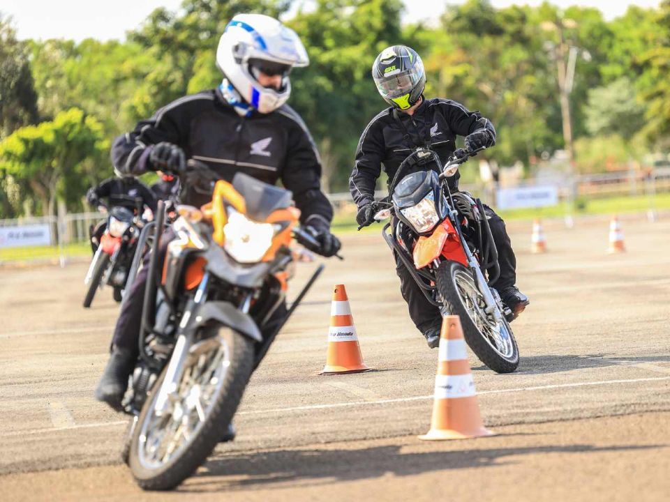 Direcionar o olhar  muito importante na pilotagem